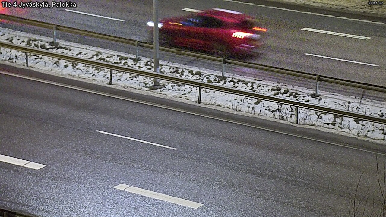 Weather Camera Image Väg 4 Jyväskylä, Palokka, Jyväskylä, Keski-Suomi