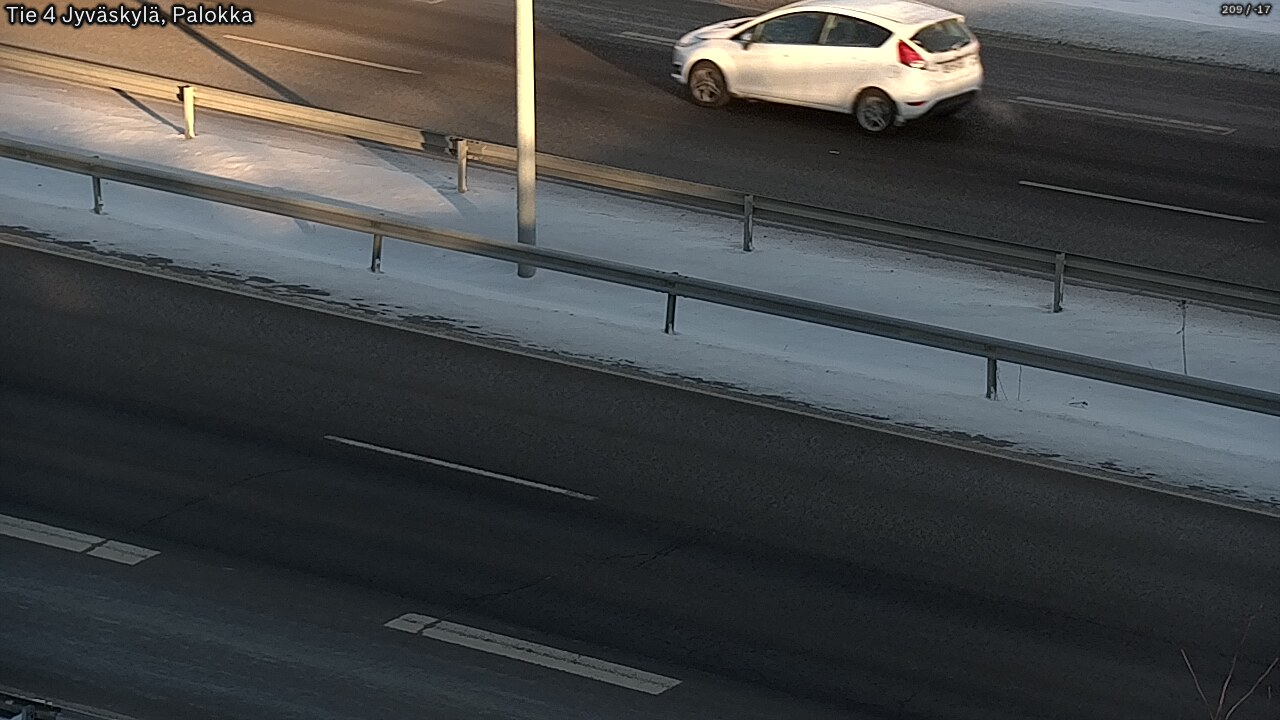 Weather Camera Image Road 4 Jyväskylä, Palokka, Jyväskylä, Keski-Suomi