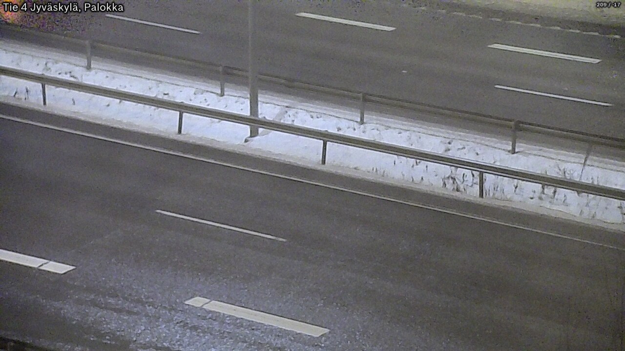 Weather Camera Image Väg 4 Jyväskylä, Palokka, Jyväskylä, Keski-Suomi