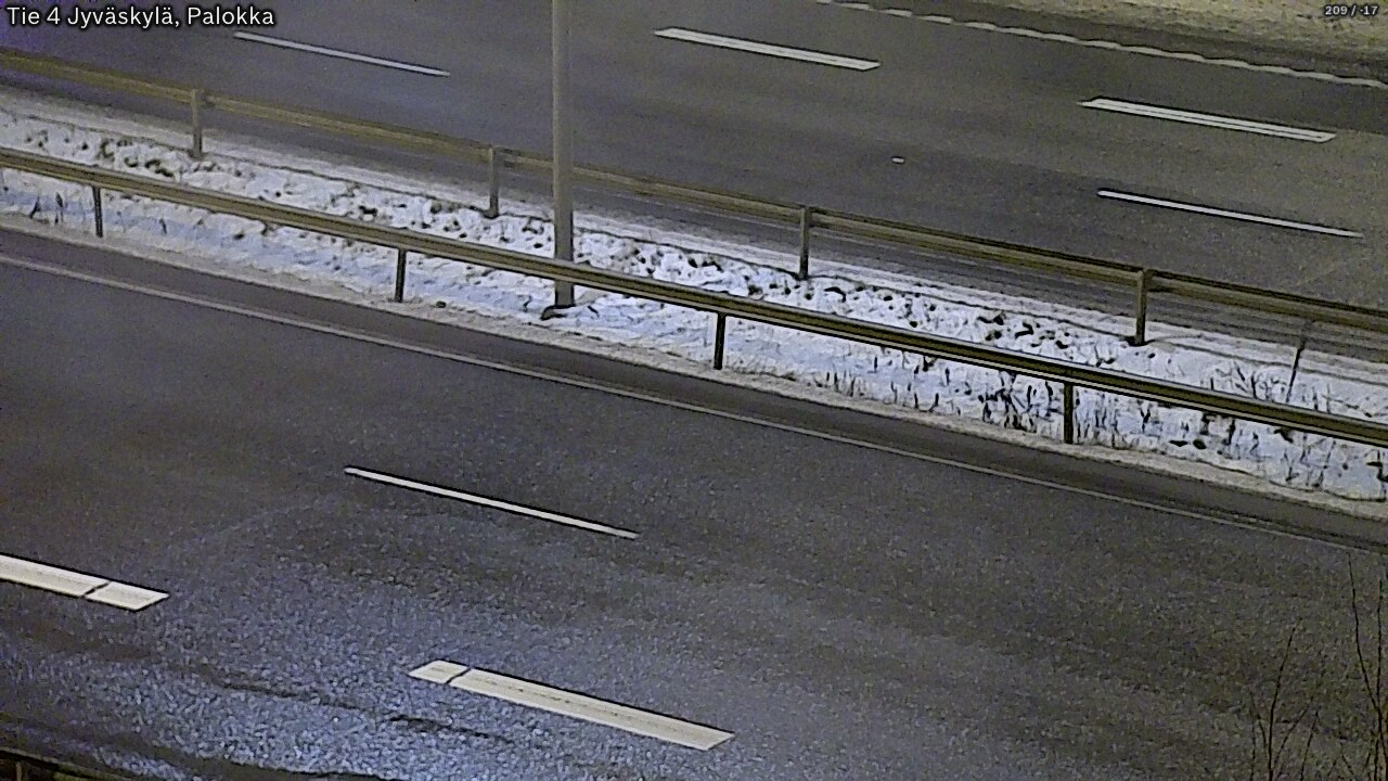 Weather Camera Image Väg 4 Jyväskylä, Palokka, Jyväskylä, Keski-Suomi