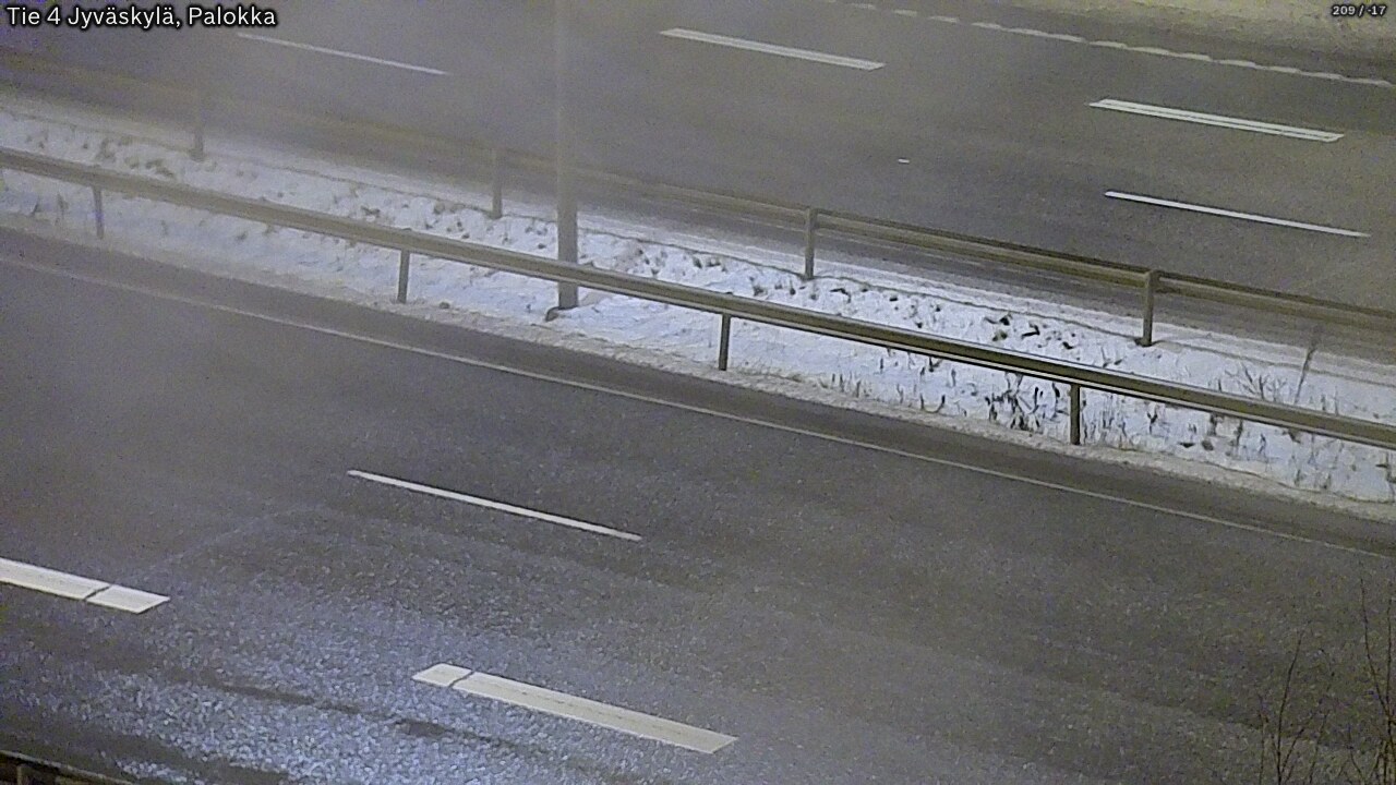 Weather Camera Image Väg 4 Jyväskylä, Palokka, Jyväskylä, Keski-Suomi
