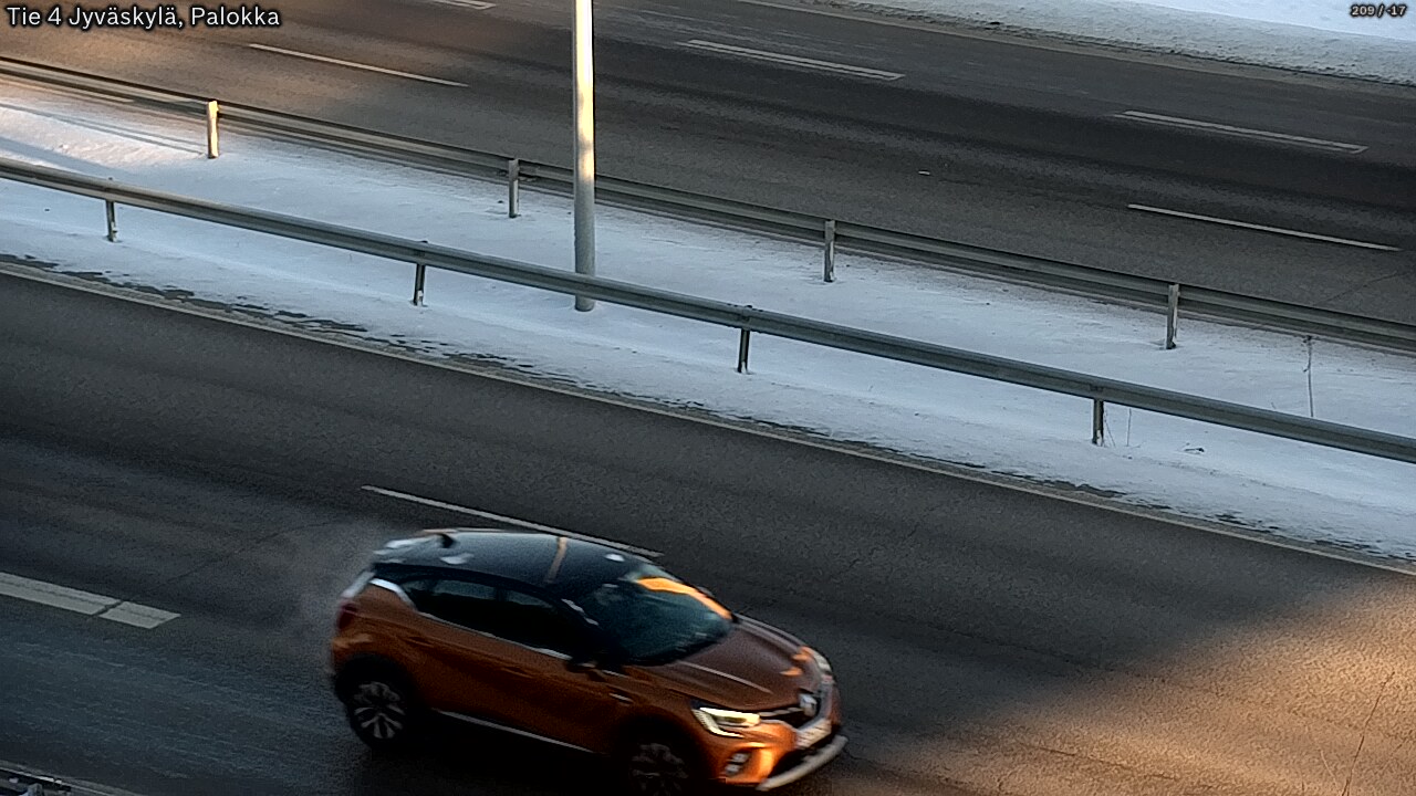 Weather Camera Image Road 4 Jyväskylä, Palokka, Jyväskylä, Keski-Suomi