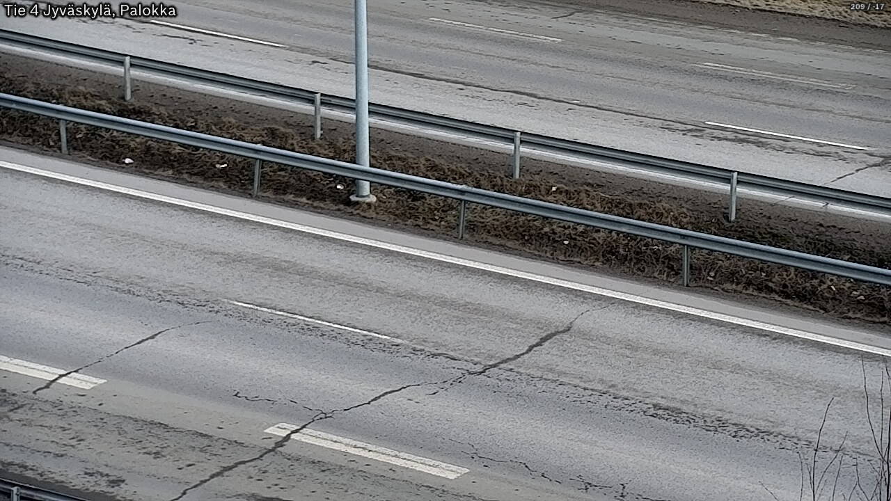 Weather Camera Image Väg 4 Jyväskylä, Palokka, Jyväskylä, Keski-Suomi