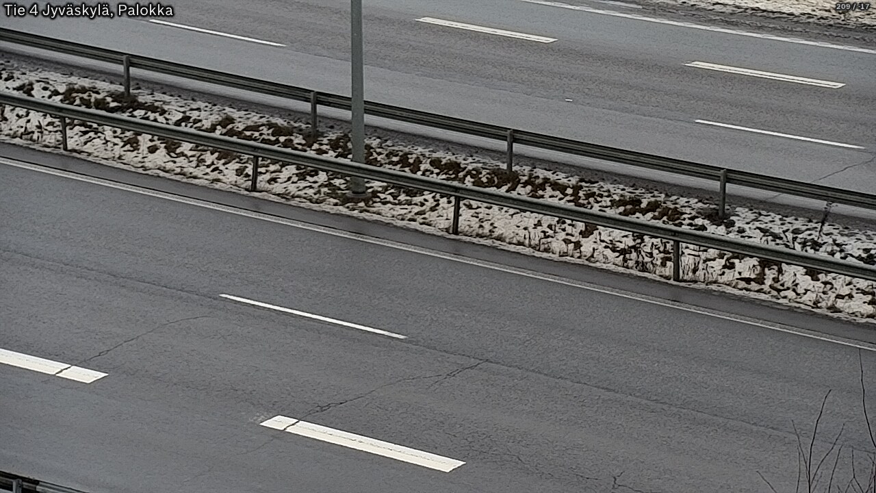 Weather Camera Image Väg 4 Jyväskylä, Palokka, Jyväskylä, Keski-Suomi