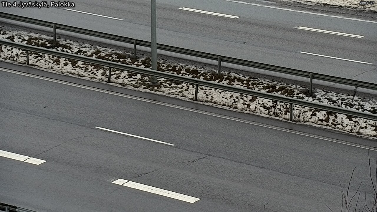 Weather Camera Image Väg 4 Jyväskylä, Palokka, Jyväskylä, Keski-Suomi