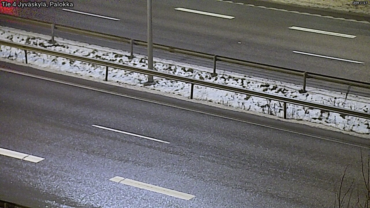Weather Camera Image Väg 4 Jyväskylä, Palokka, Jyväskylä, Keski-Suomi