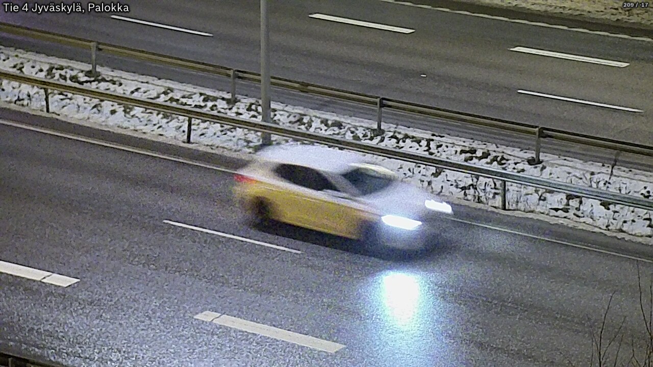 Weather Camera Image Väg 4 Jyväskylä, Palokka, Jyväskylä, Keski-Suomi
