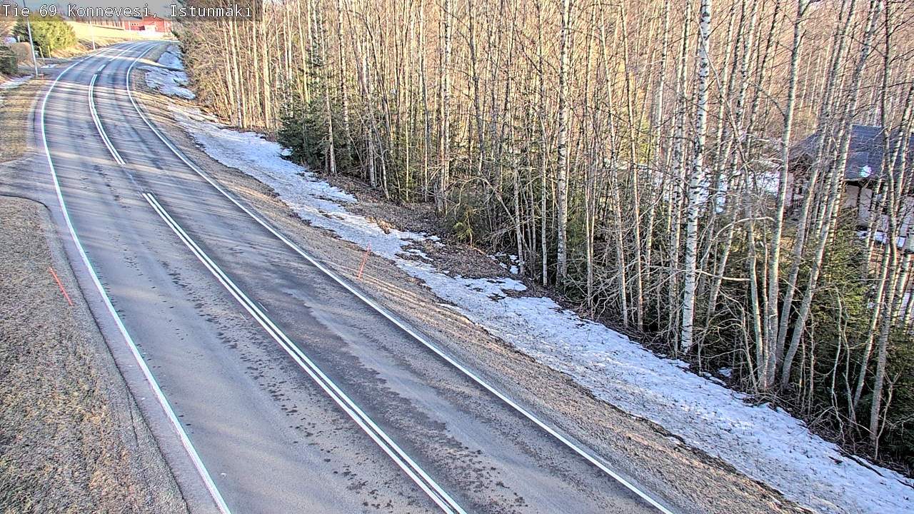 Weather Camera Image Road 69 Konnevesi, Istunmäki, Konnevesi, Keski-Suomi