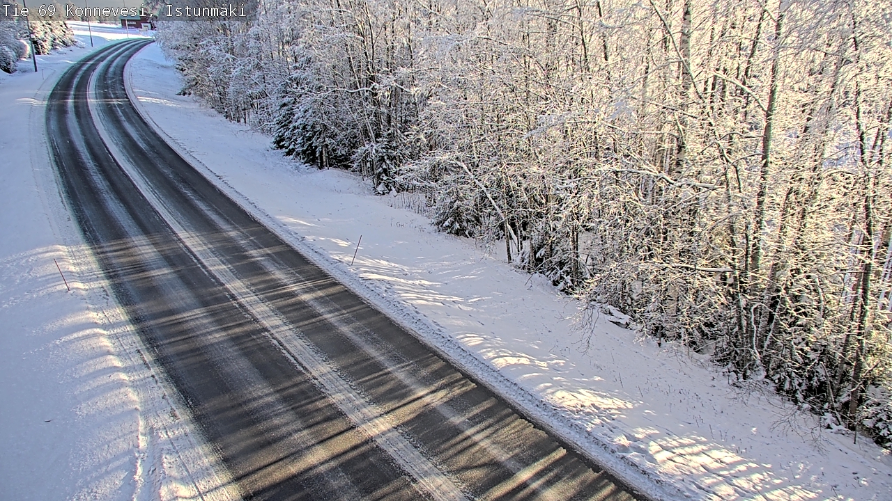 Weather Camera Image Road 69 Konnevesi, Istunmäki, Konnevesi, Keski-Suomi