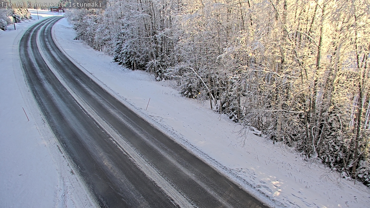 Weather Camera Image Road 69 Konnevesi, Istunmäki, Konnevesi, Keski-Suomi