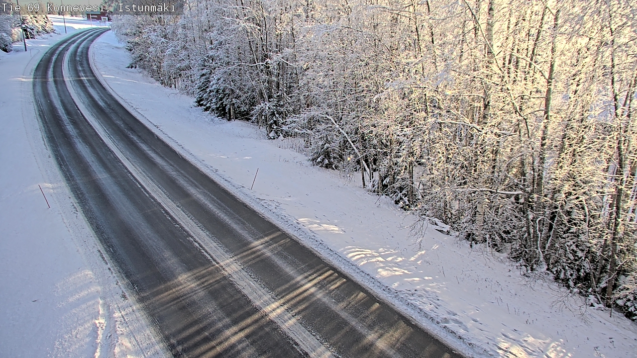Weather Camera Image Road 69 Konnevesi, Istunmäki, Konnevesi, Keski-Suomi