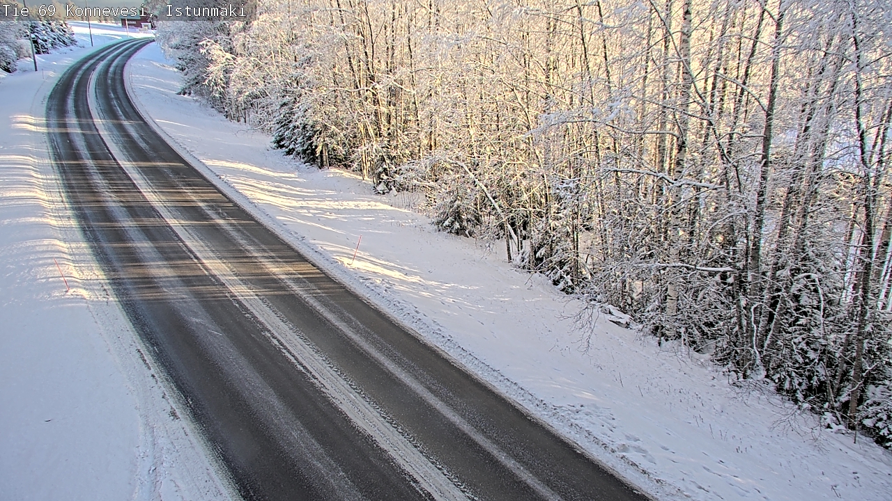 Weather Camera Image Road 69 Konnevesi, Istunmäki, Konnevesi, Keski-Suomi