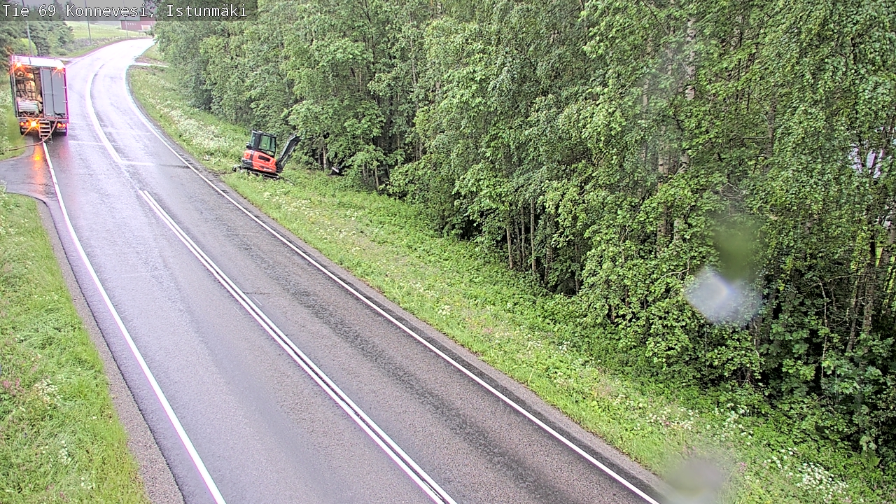 Kelikamerat Kuva Tie 69 Konnevesi, Istunmäki, Konnevesi, Keski-Suomi