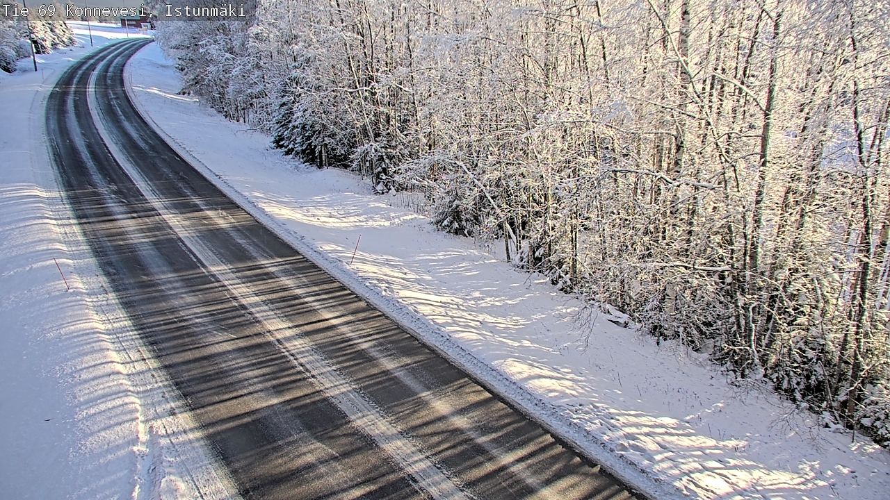 Weather Camera Image Road 69 Konnevesi, Istunmäki, Konnevesi, Keski-Suomi