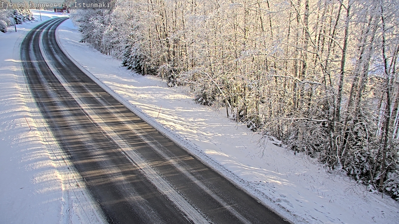 Weather Camera Image Road 69 Konnevesi, Istunmäki, Konnevesi, Keski-Suomi