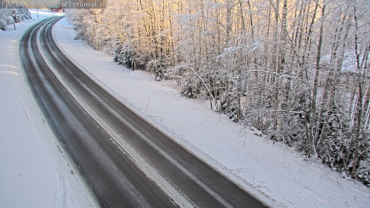 Weather Camera Image Road 69 Konnevesi, Istunmäki, Konnevesi, Keski-Suomi