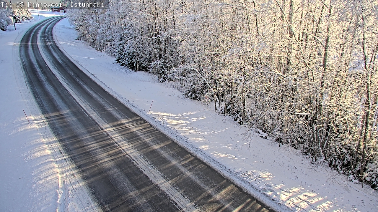 Weather Camera Image Road 69 Konnevesi, Istunmäki, Konnevesi, Keski-Suomi
