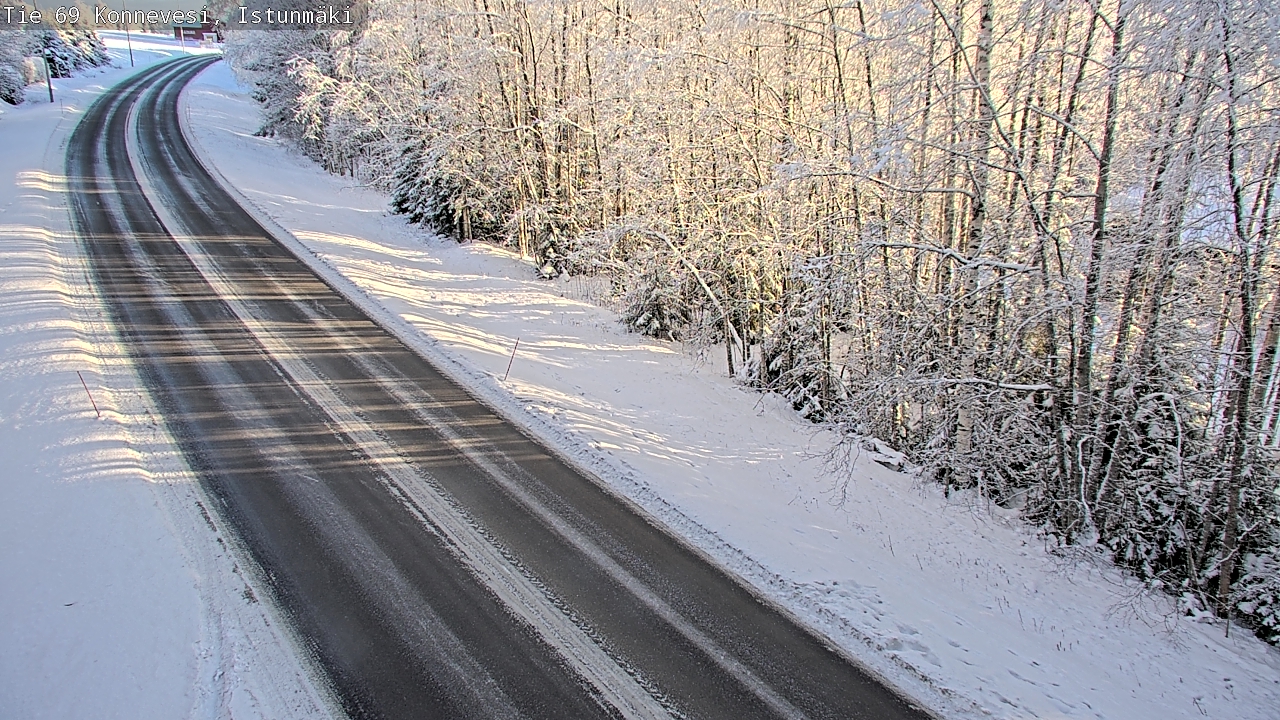 Weather Camera Image Road 69 Konnevesi, Istunmäki, Konnevesi, Keski-Suomi