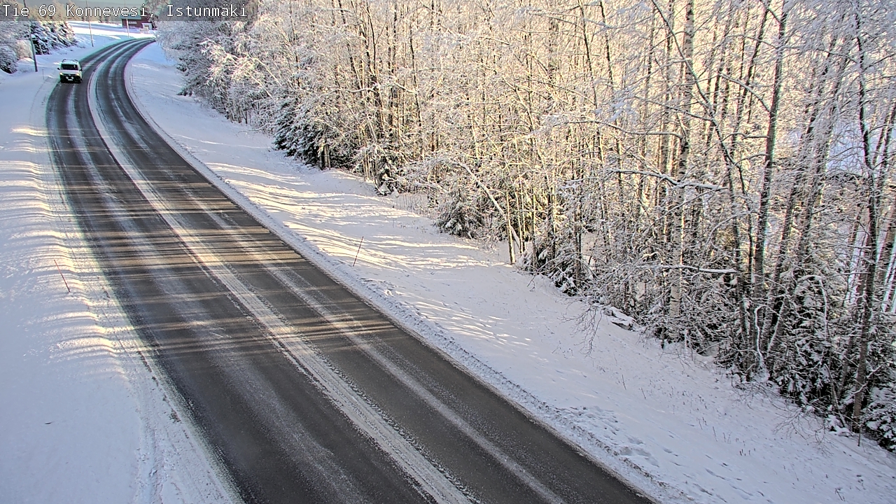 Weather Camera Image Road 69 Konnevesi, Istunmäki, Konnevesi, Keski-Suomi