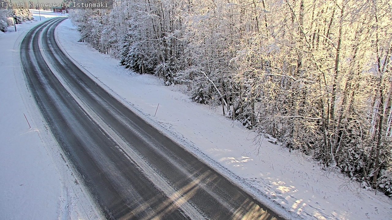 Weather Camera Image Road 69 Konnevesi, Istunmäki, Konnevesi, Keski-Suomi