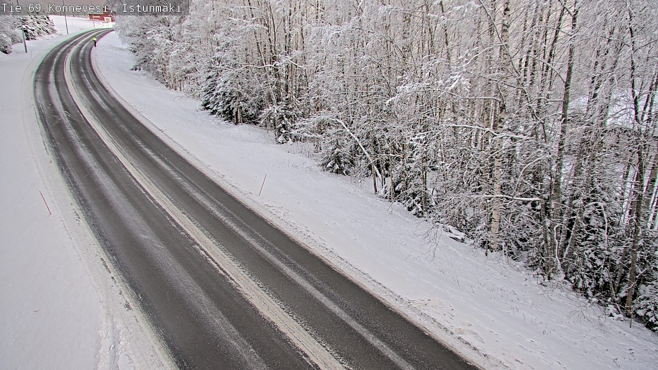 Weather Camera Image Road 69 Konnevesi, Istunmäki, Konnevesi, Keski-Suomi