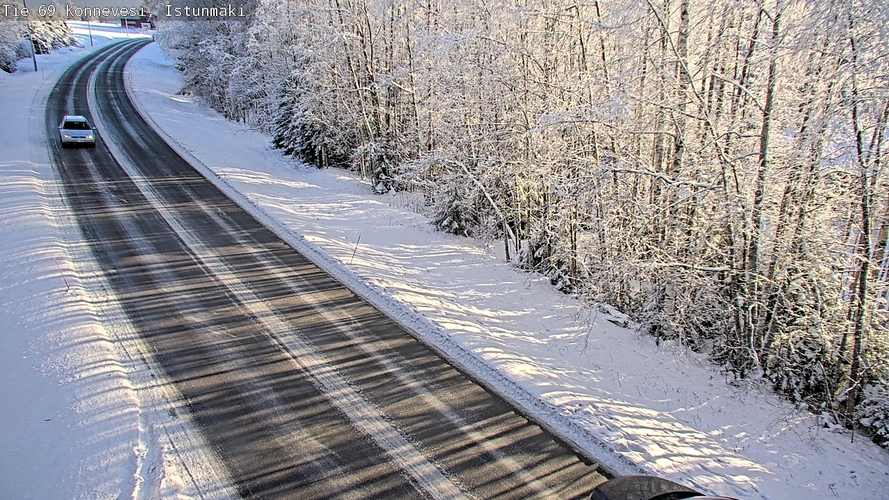 Weather Camera Image Road 69 Konnevesi, Istunmäki, Konnevesi, Keski-Suomi