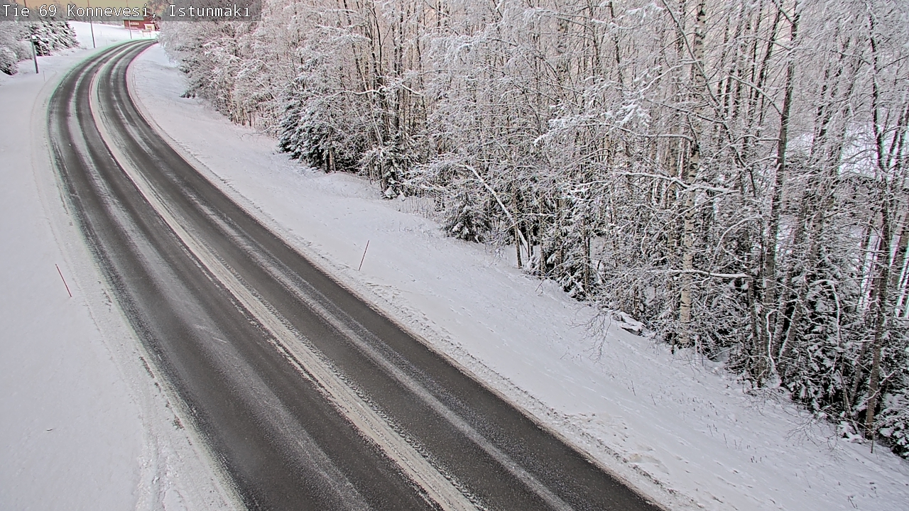 Weather Camera Image Road 69 Konnevesi, Istunmäki, Konnevesi, Keski-Suomi