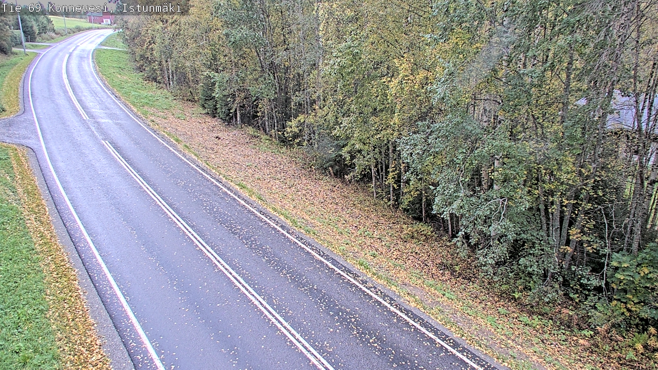 Weather Camera Image Road 69 Konnevesi, Istunmäki, Konnevesi, Keski-Suomi