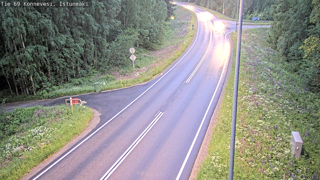 Kelikamerat Kuva Tie 69 Konnevesi, Istunmäki, Konnevesi, Keski-Suomi