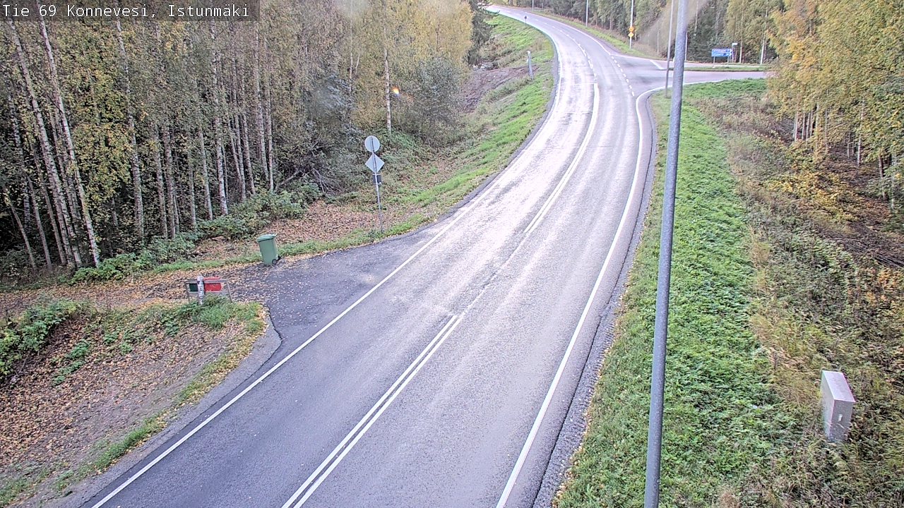 Kelikamerat Kuva Tie 69 Konnevesi, Istunmäki, Konnevesi, Keski-Suomi
