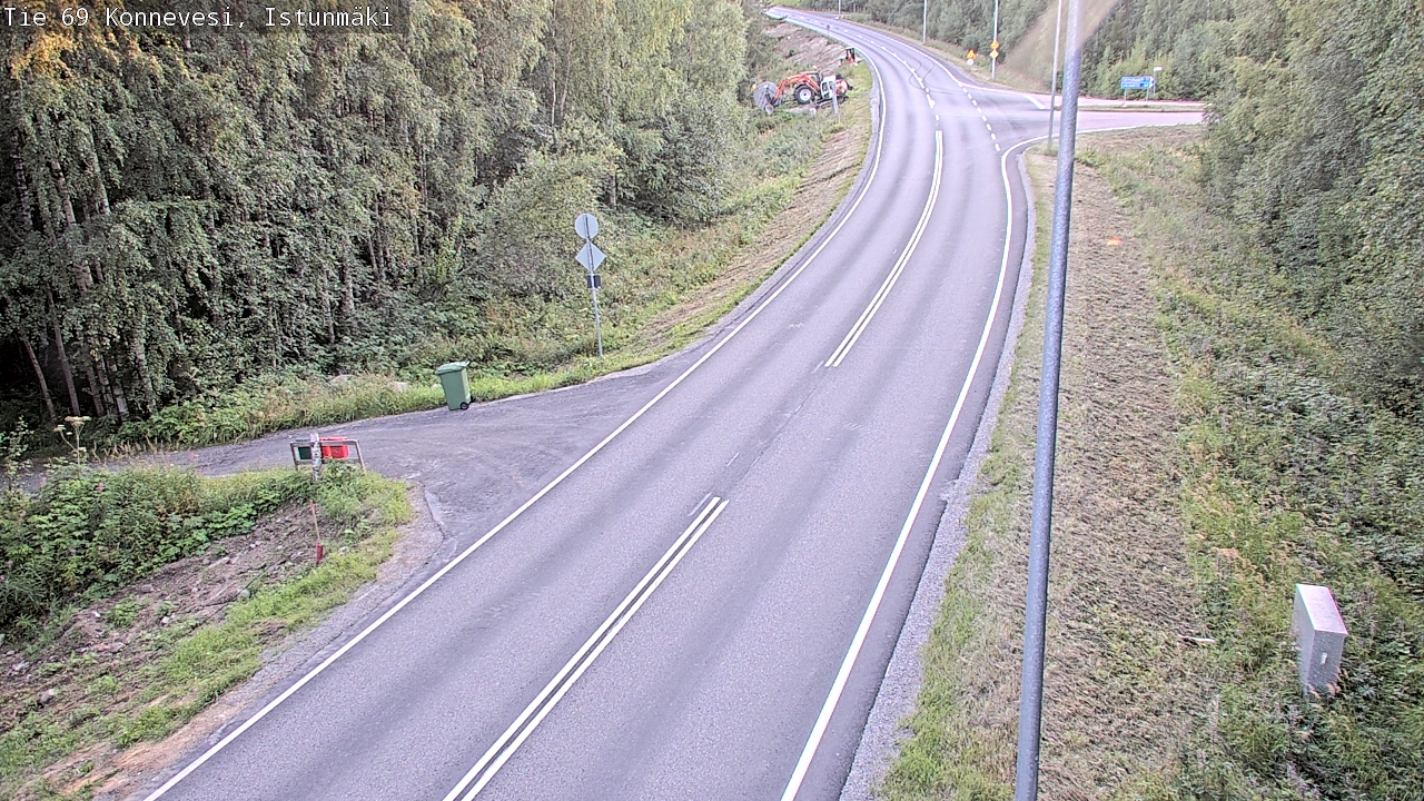 Kelikamerat Kuva Tie 69 Konnevesi, Istunmäki, Konnevesi, Keski-Suomi