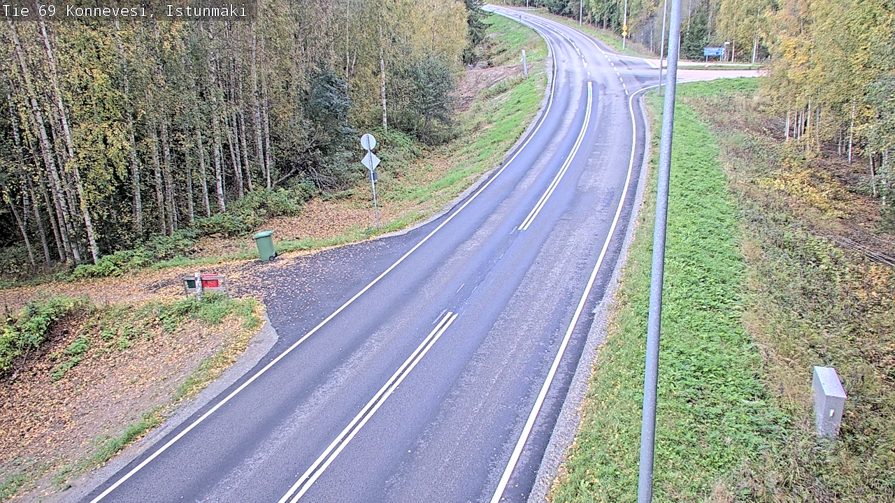 Kelikamerat Kuva Tie 69 Konnevesi, Istunmäki, Konnevesi, Keski-Suomi