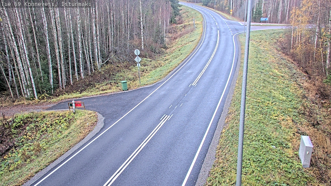 Kelikamerat Kuva Tie 69 Konnevesi, Istunmäki, Konnevesi, Keski-Suomi
