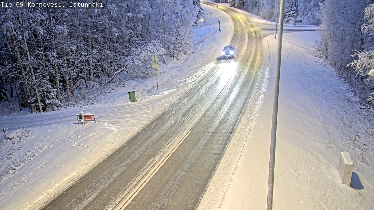 Kelikamerat Kuva Tie 69 Konnevesi, Istunmäki, Konnevesi, Keski-Suomi