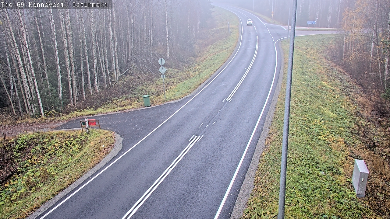 Kelikamerat Kuva Tie 69 Konnevesi, Istunmäki, Konnevesi, Keski-Suomi