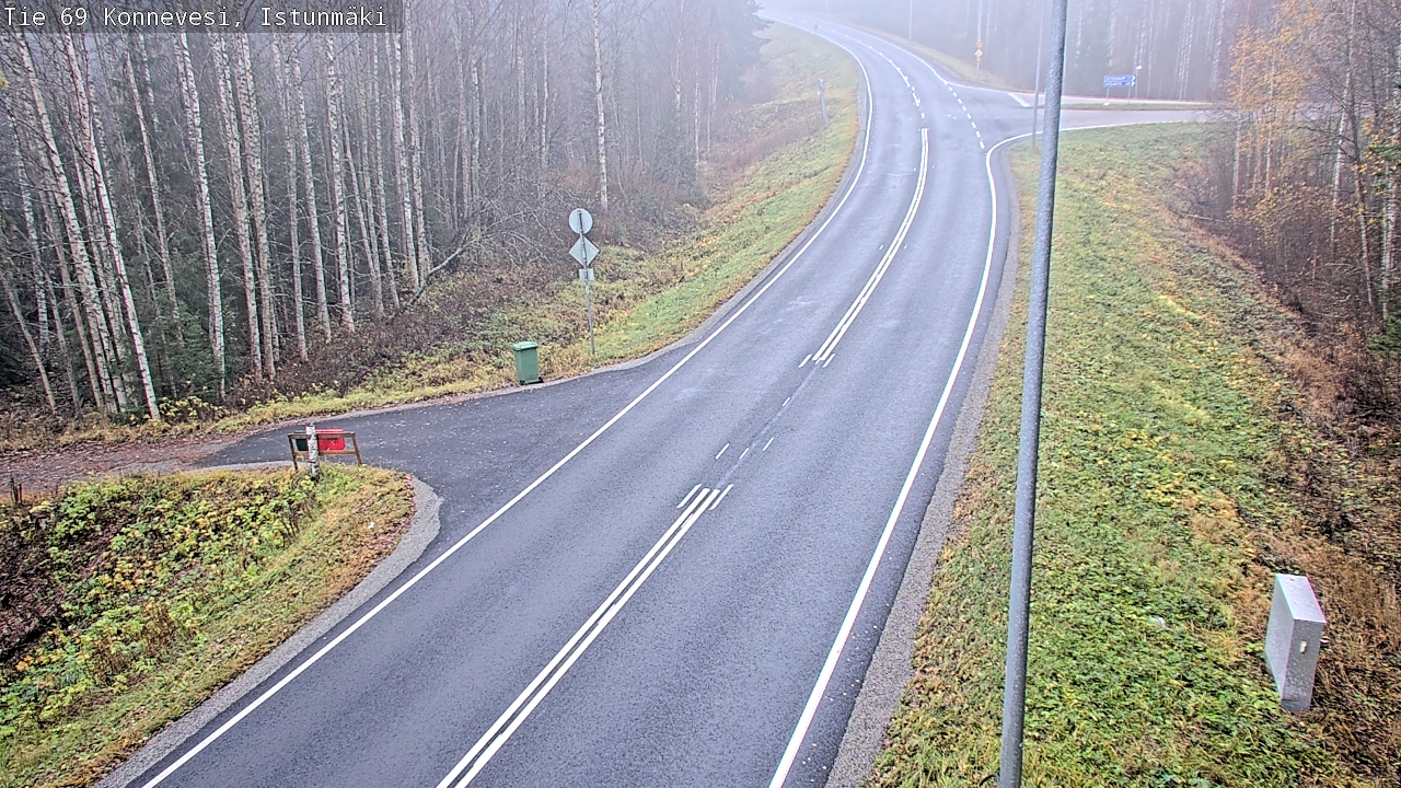 Kelikamerat Kuva Tie 69 Konnevesi, Istunmäki, Konnevesi, Keski-Suomi