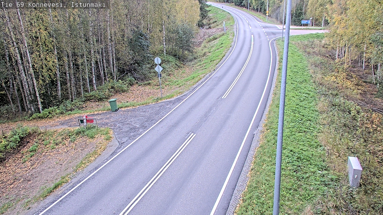 Kelikamerat Kuva Tie 69 Konnevesi, Istunmäki, Konnevesi, Keski-Suomi