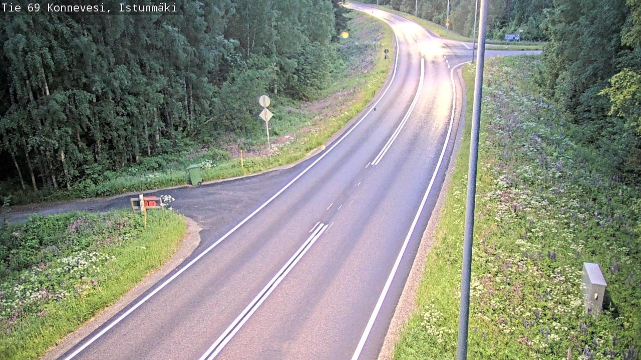 Kelikamerat Kuva Tie 69 Konnevesi, Istunmäki, Konnevesi, Keski-Suomi