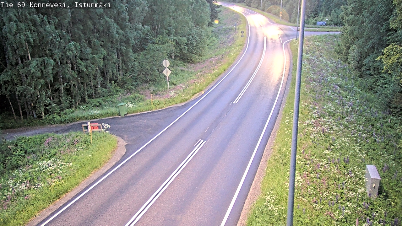Kelikamerat Kuva Tie 69 Konnevesi, Istunmäki, Konnevesi, Keski-Suomi