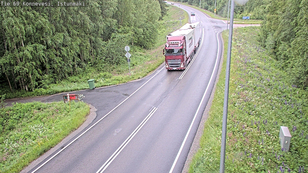 Kelikamerat Kuva Tie 69 Konnevesi, Istunmäki, Konnevesi, Keski-Suomi