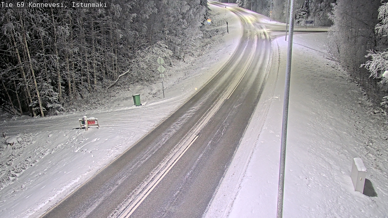 Kelikamerat Kuva Tie 69 Konnevesi, Istunmäki, Konnevesi, Keski-Suomi