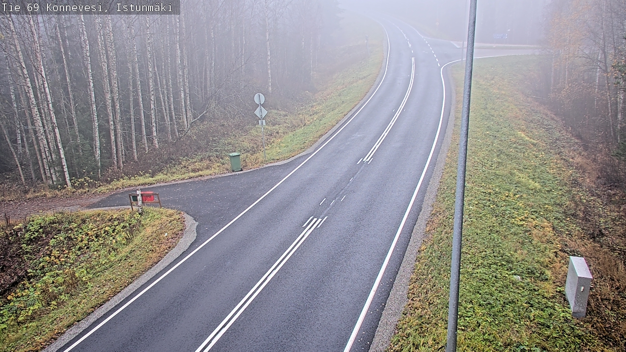 Kelikamerat Kuva Tie 69 Konnevesi, Istunmäki, Konnevesi, Keski-Suomi
