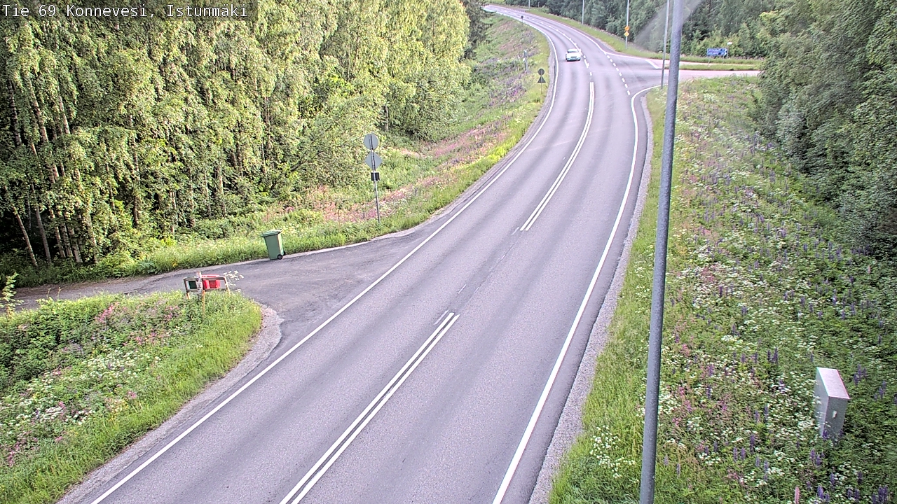 Kelikamerat Kuva Tie 69 Konnevesi, Istunmäki, Konnevesi, Keski-Suomi