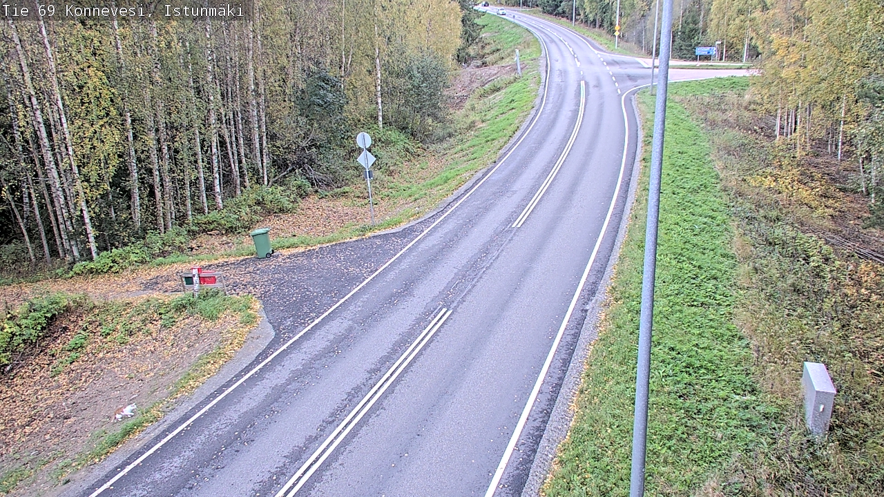 Kelikamerat Kuva Tie 69 Konnevesi, Istunmäki, Konnevesi, Keski-Suomi