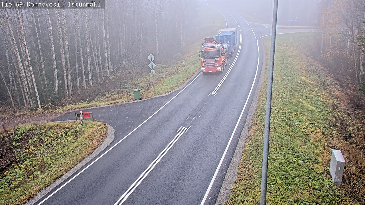 Kelikamerat Kuva Tie 69 Konnevesi, Istunmäki, Konnevesi, Keski-Suomi