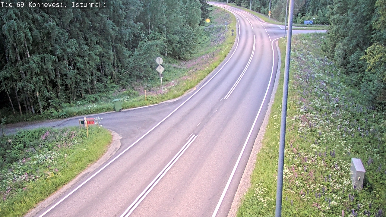 Kelikamerat Kuva Tie 69 Konnevesi, Istunmäki, Konnevesi, Keski-Suomi