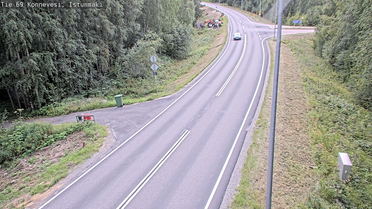 Kelikamerat Kuva Tie 69 Konnevesi, Istunmäki, Konnevesi, Keski-Suomi