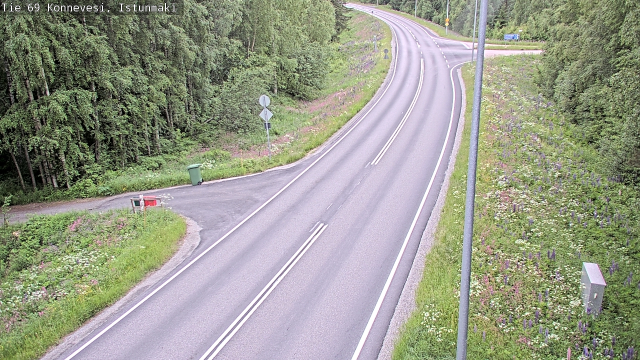 Kelikamerat Kuva Tie 69 Konnevesi, Istunmäki, Konnevesi, Keski-Suomi