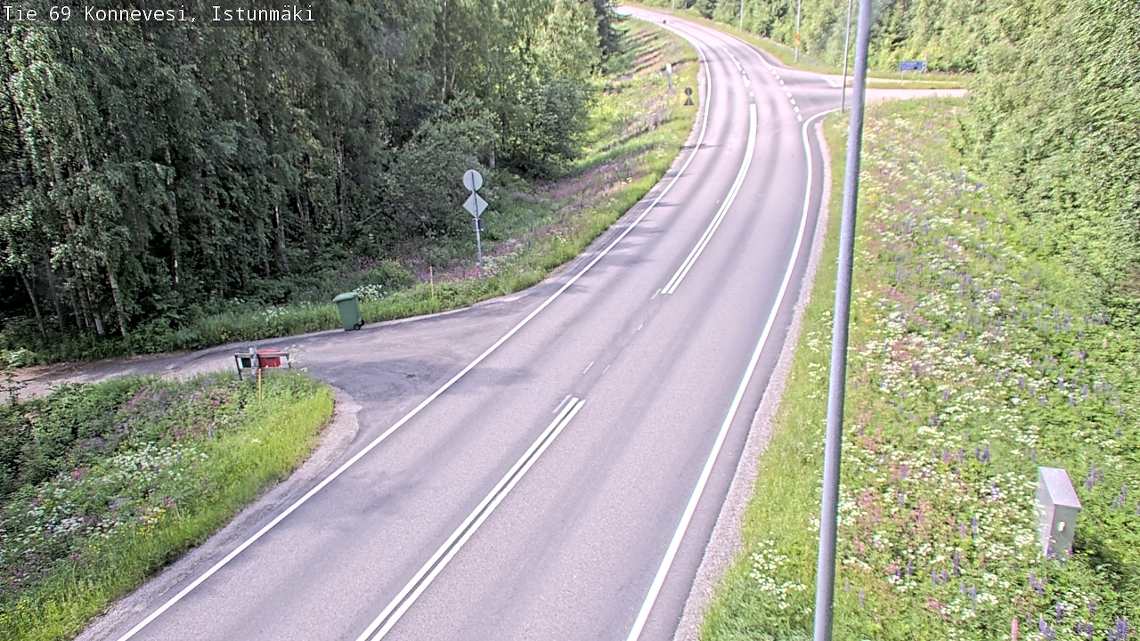 Kelikamerat Kuva Tie 69 Konnevesi, Istunmäki, Konnevesi, Keski-Suomi