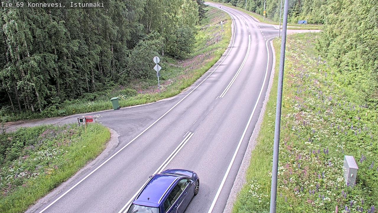Kelikamerat Kuva Tie 69 Konnevesi, Istunmäki, Konnevesi, Keski-Suomi